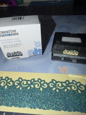 Creative Memories  FLOURISH VINE Border Maker Cartridge Punch-NEW IN BOX!
