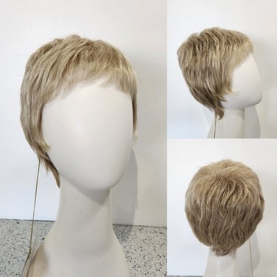 Feather Lite Short Pixie Synthetic Women's Wig Gold Blond Pierre International