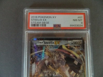 Steelix EX Pokemon 67/114 XY - Steam Siege Holo PSA 8 | eBay