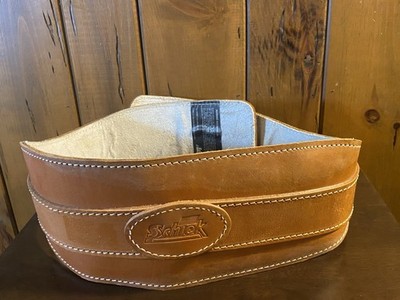 Shiek Quality Leather Weight/Power Lifting Belt USA For Big Man