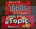 Topic Chocolate Bar Wrapper 1st And Last Discontinued Line Rare.