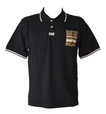 Mens KEVIN Polo Shirt Collar and Buttons Pure Cotton Item 18117