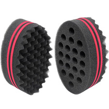 Magic Barber Sponge Brush for Waves, Dreadlocks, Coils, and Afro Curls - Hair Ca