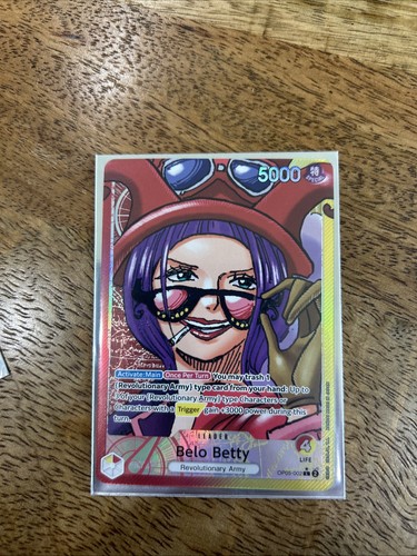 Belo Betty [Alternate Art] OP05-002 One Piece Awakening of the New Era card