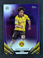 2023-24 Topps UEFA KARIM ADEYEMI 84/299 Purple Foilboard Borussia Dortmund #73