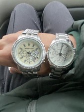 Michael Kors Silver Stainless Steel His And H...