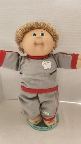 Vintage Cabbage Patch Doll *1989 Blonde/blue Eyed Boy* Original Clothes!💗💗💗