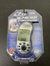 Excalibur LCD Chess & Checkers Electronic Handheld Game New