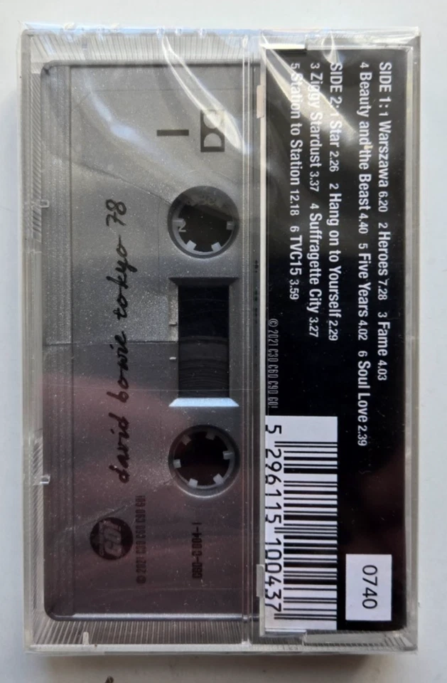 David Bowie - Tokyo 78 - Tape Cassette NEW & SEALED - Image 2 of 4