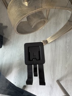 Gancio porta pacchi in plastica nero lato sinistro Citroen C1 / Peugeot 108 2014 2022