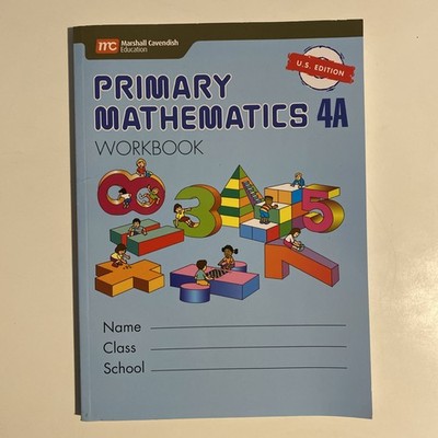 Primary Mathematics 4A Workbook US Edition Marshall Cavendish