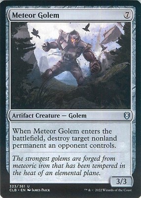 Meteor Golem U Commander Legends: Battle for Baldur's Gate 323 NM