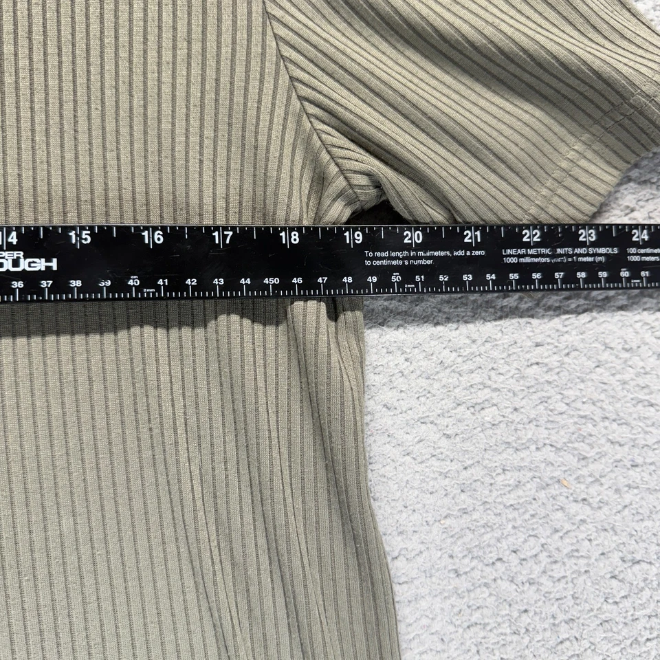 Axcess Mens Short Sleeve Stretch Casual T Shirt Light Khaki Size M - Image 4 of 4