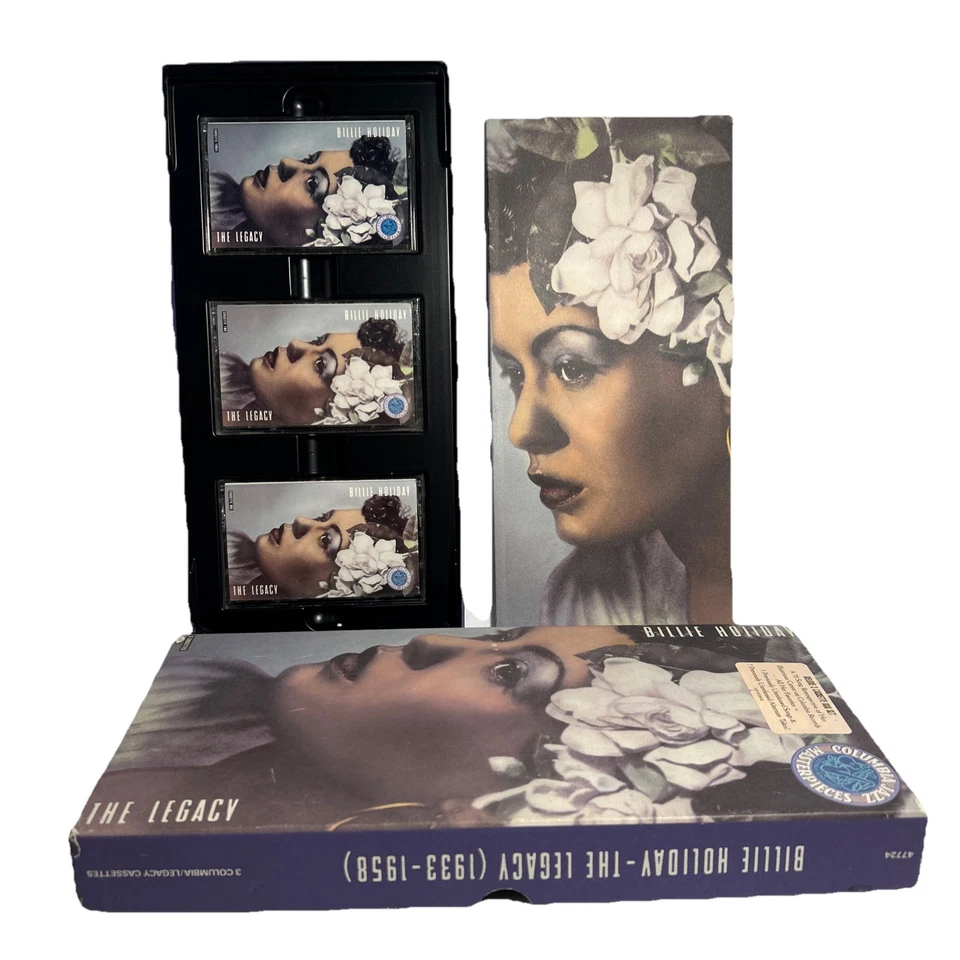 Billie Holiday "The Legacy (1933-1958) " Cassette Tape Box Set. - Imagem 4 de 4