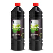 Insect Repelling Citronella Lamp Lantern and Torch Oil 2x1L – Outdoor Garden
