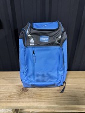 Rawlings Legion Baseball Softball Backpack   Columbia Blue Equipment Bat Bag NWT