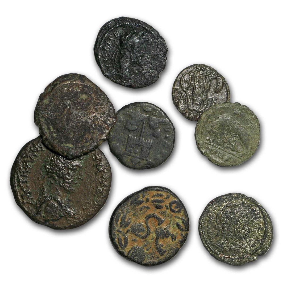 青銅　イタリア Roman Empire AE Bronze Early Roman Empire (27 BC-244 AD) VG-VF | eBay