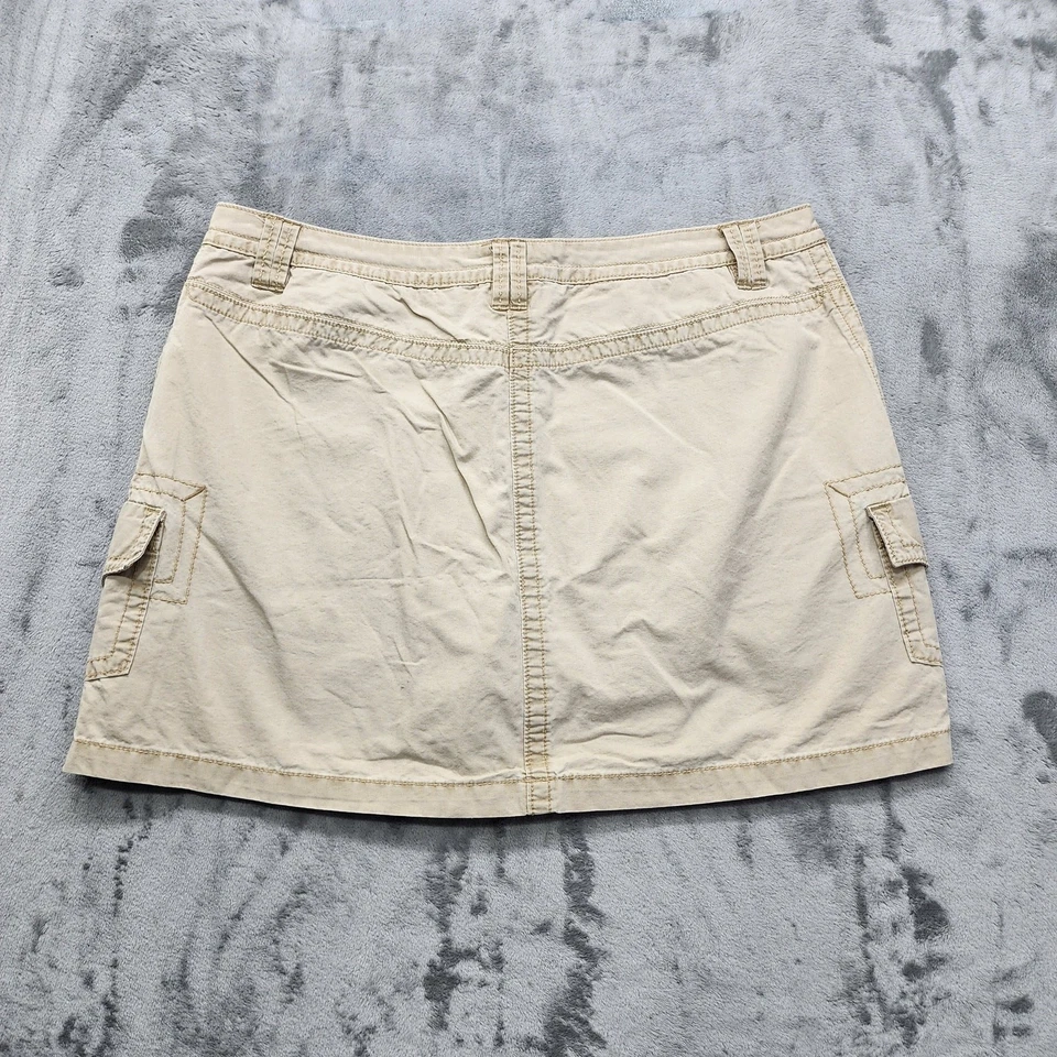 Minifalda corta vintage descolorida Glory para mujer 20 W bronceada carga pantalones cortos elásticos al aire libre Foto 4 de 4