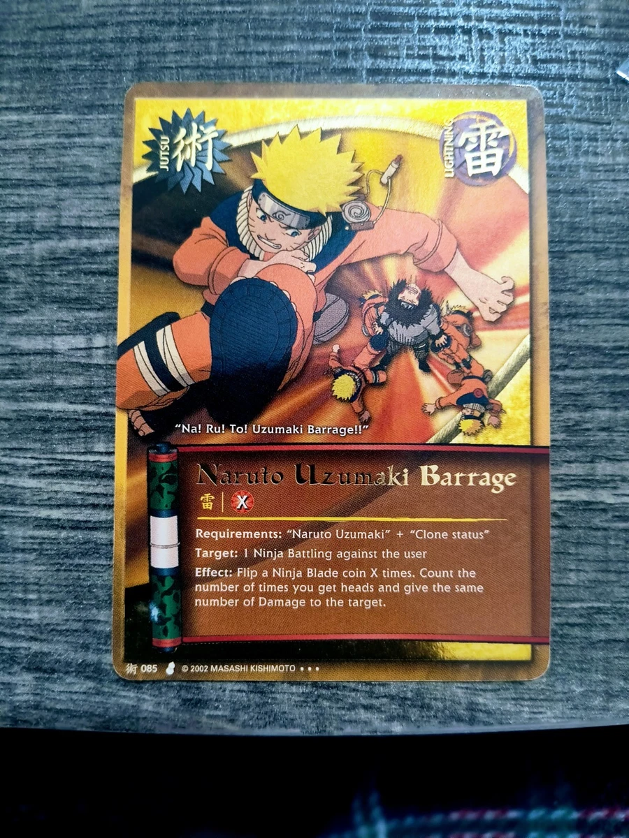 25+ Naruto CCG Near Mint or Better Super Rare Individual