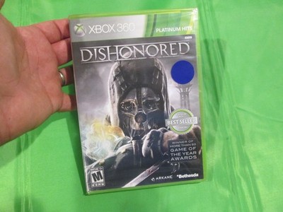 DISHONORED XBOX 360 GAME OF THE YEAR PLATINUM HITS US EDITION NEW FACTORY SEALED