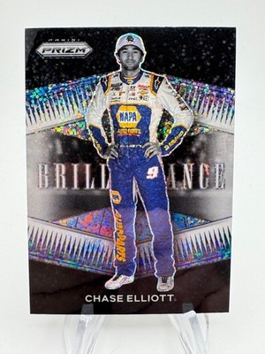 2022 Prizm Racing CHASE ELLIOTT Brilliance White Sparkle Prizm #B12 3