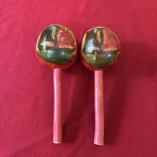 maracas music instrument vintage