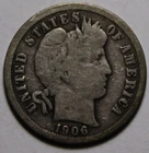 United States 1906-S Barber Dime  (C593)