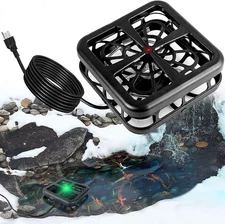 1500 Watts Floating Outdoor Pond Heater,Pond Heaters for Outdoor Ponds with Fish