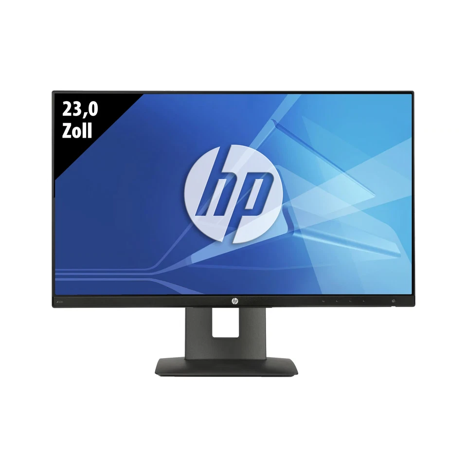 HP Z23n 23 Zoll Monitor 1920x1080 FHD IPS 5ms Schwarz Bildschirm