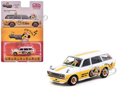 DATSUN BLUEBIRD 510 WAGON ''OHIGE NO PON'' 1/64 MODEL BY TARMAC WORKS T64G-026-ONP