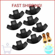 8 Pieces Toe Guards for Boots Toe Protectors Work Foot Guards Rubber Shoes Cover