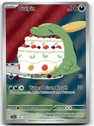 Gulpin 154/142 Stellar Crown Illustration Rare