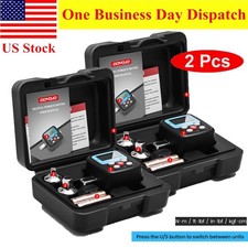 2pcs 12 Digital Torque Wrench Adapter 340nm 7.4-250 Ft-lb Torque Converter
