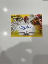 2025 Topps Stadium Club - Autographs Yellow Michael McGreevy #SCBA-MM (AU, RC)