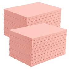 20 Pack 4 x 6 Inch Rubber Carving Blocks, Rubber Linoleum 4x6 Inch 20 PCS Pink