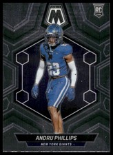 2024 Panini Mosaic #362 Andru Phillips RC Rookie New York Giants