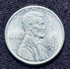 1943-S Steel Lincoln Wheat Cent Choice BU Uncirculated Uncertified US Coin