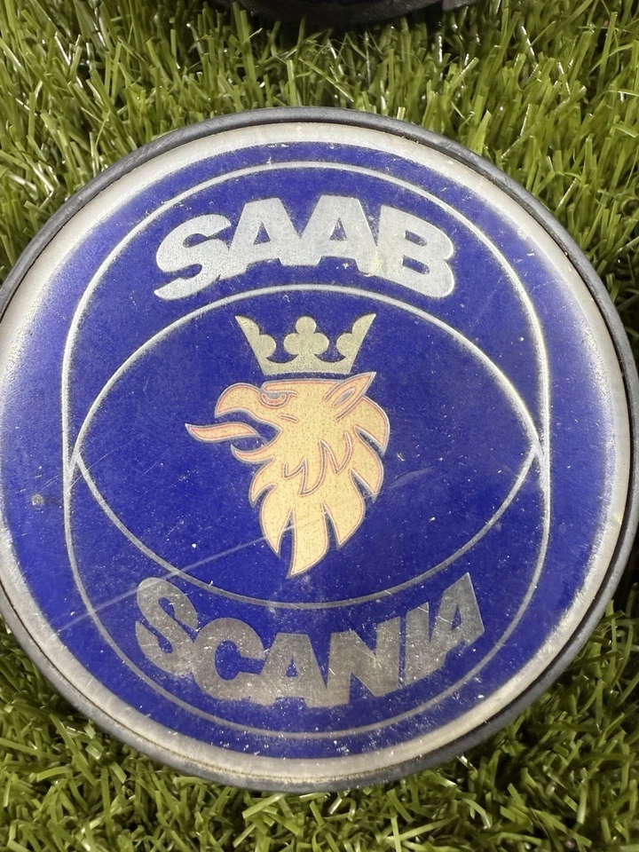 Tapacubos central rueda SAAB 9-3 9-5 93 95 900 9000 OE 12802437 4 piezas Foto 2 de 4