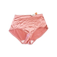 VTG Vanity Fair Panties Sz 2XL Shiny Smooth Nylon Blend Hi Waist Stretch Granny