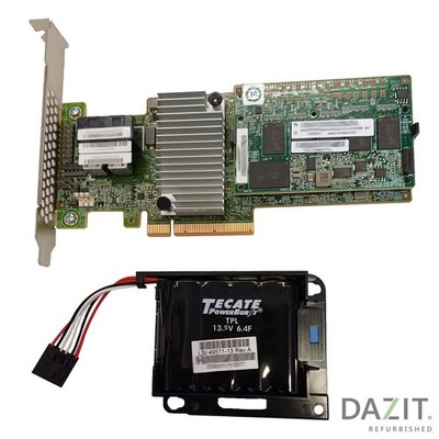 Controller Lenovo LSI MegaRAID 9364-8i PCIe 4xSATA/SAS inkl.2GB FlashUpgrade+BBU