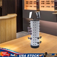 360 Rotating Sunglass Display Rack 44 Pairs Eye Glasses Display Stand Holder