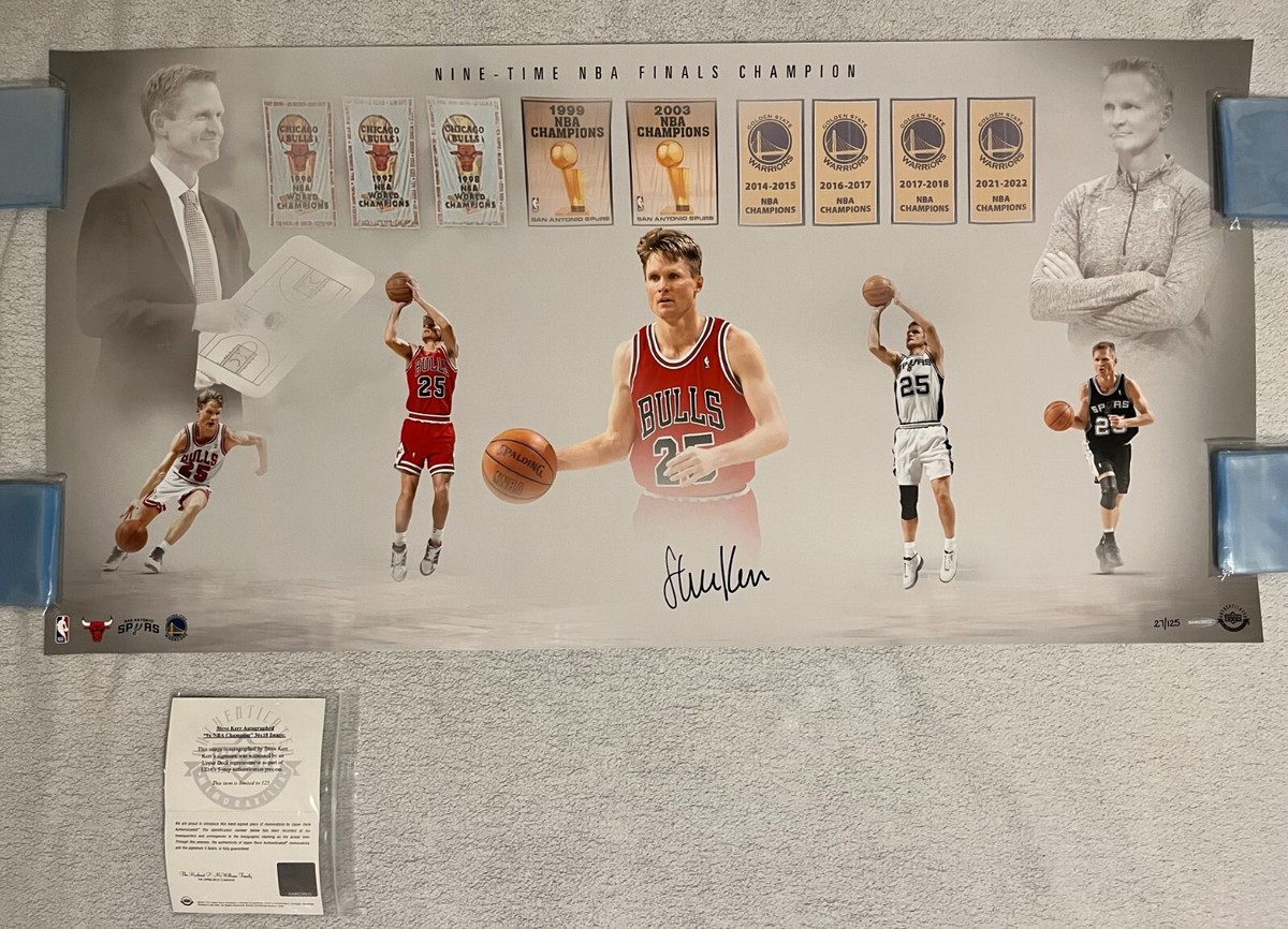 Steve Kerr Autographed 