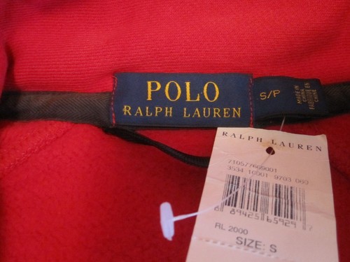 Polo Ralph Lauren Indian Head Football Varsity Jacket (RL2000 Red | Size: S) NWT - Picture 3 of 18