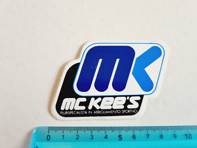 MC KEE'S CLOTHING STICKER STICKER STICKER STICKER VINTAGE 80s ORIGINAL