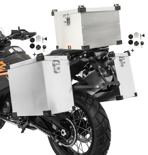 Alu Koffer 35-40L Topcase 38L FüR KTM 950 Super Enduro / R-image