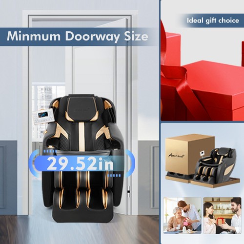 Full Body Zero Gravity Massage Chair Recline Heat Shiatsu Thai SL-Track AI Voice - Picture 9 of 24