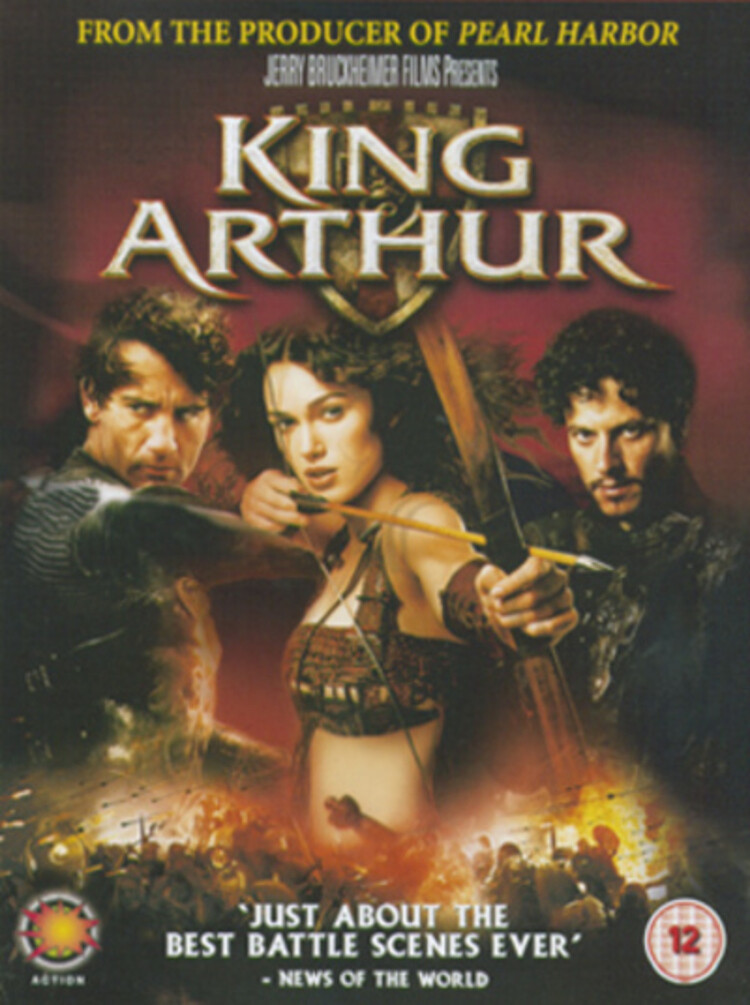 King Arthur (DVD) Owen Clive Dillane Stephen Knightley Keira Gruffudd Ioan