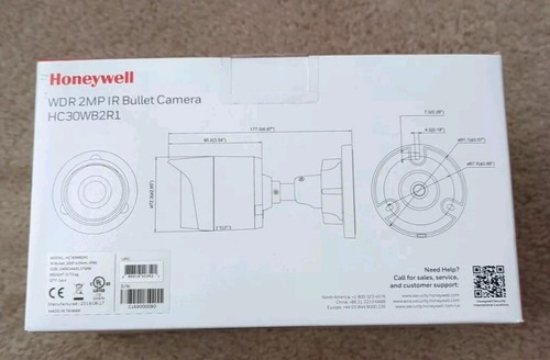 Honeywell HC30WB2R1 30 Series 2MP WDR IR IP Bullet Camera, 4mm Fixed Lens, White - Picture 3 of 4