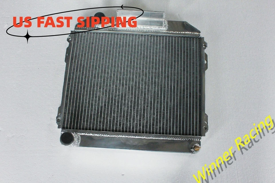 Radiador de aluminio apto para Toyota Celica 1600 GT TA22/TA27 2TC/2TG 1.6 1970-1977 Foto 3 de 4