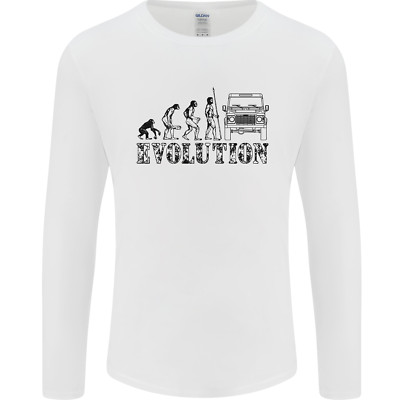 4x4 Evolution Off Roading Road Driving Mens Long Sleeve T-Shirt
